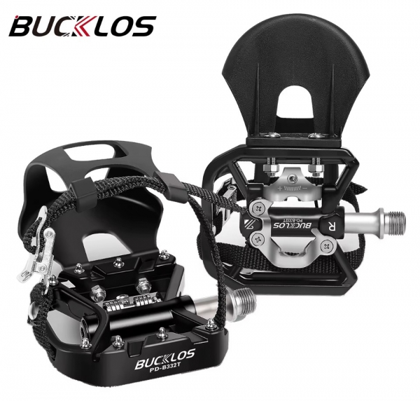 Bucklos Combi Pedal SPD / Korb 1Paar
