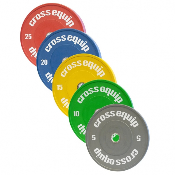 High Grade Color Bumper Plate Set 150 kg
