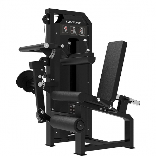 Tunturi Platinum Beinbeuger/Beinstrecker mit Gewichtsstapel