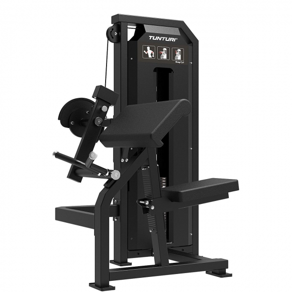 Tunturi Platinum Bicep Curl mit Gewichtsstapel
