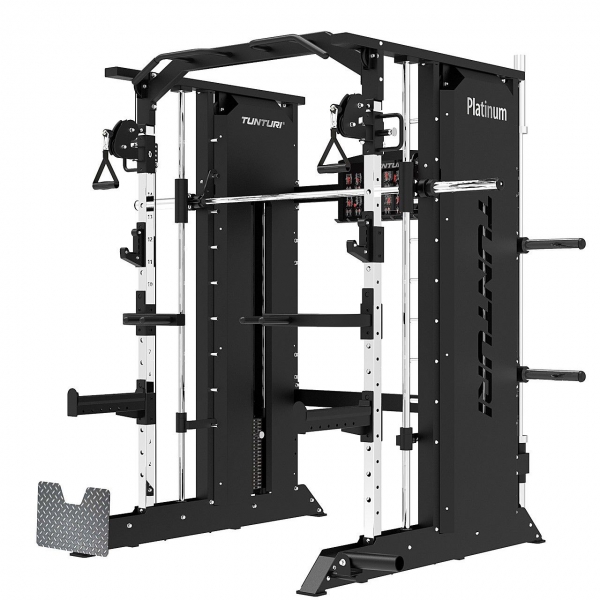 Tunturi Platinum Full Smith/Rack mit Gewichtsstapel