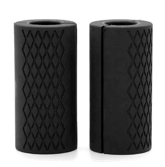 FitPos Grip-Boster aus rutschfestem Silikon schwarz 1Paar