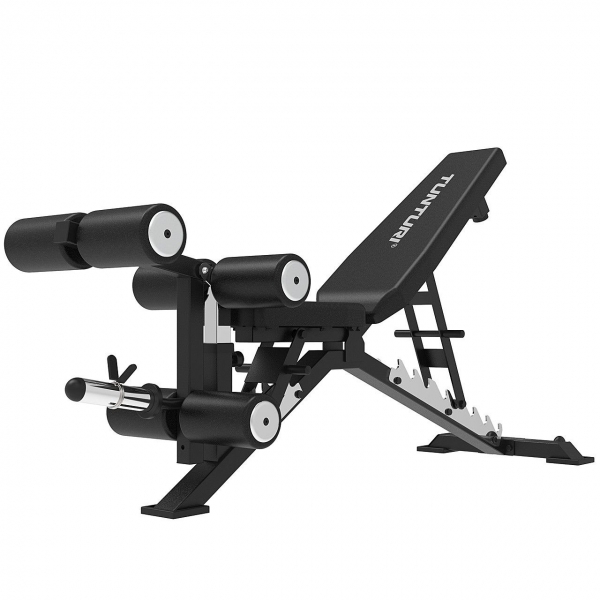 Tunturi Platinum Hantelbank und Beintrainer