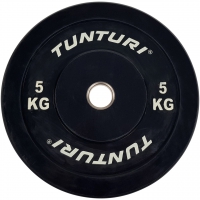 Tunturi Bumper Plate Hantelscheiben 50 mm 5 kg