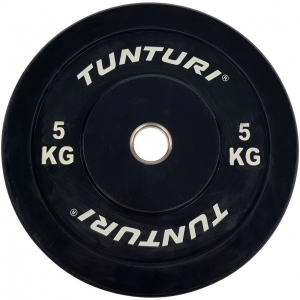 Tunturi Bumper Plate Hantelscheiben 50 mm 5 kg