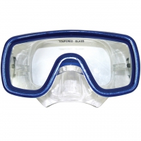 Tunturi Tauchmaske Kinder Blau/Transparent Blau