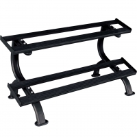 Tunturi Kurzhantel Rack mit 2 Ebenen Schwarz