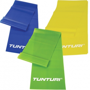 Tunturi Resistance Band - Gummi Gymnastikband Blau stark