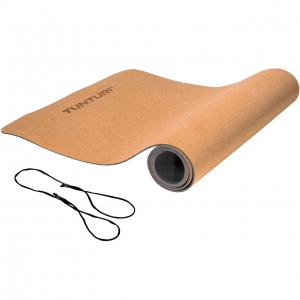 Tunturi TPE Yoga Matte Kork Eco Friendly