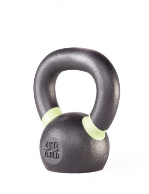 Kettlebell pulverbeschichtet 4Kg. 