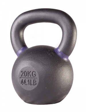 Kettlebell pulverbeschichtet 20Kg. 