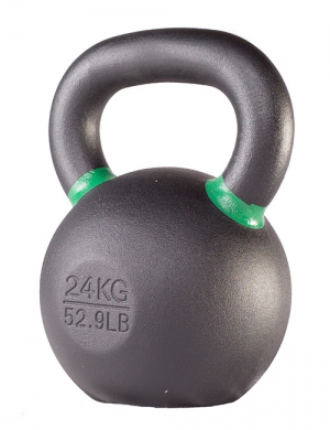 Kettlebell pulverbeschichtet 24Kg. 