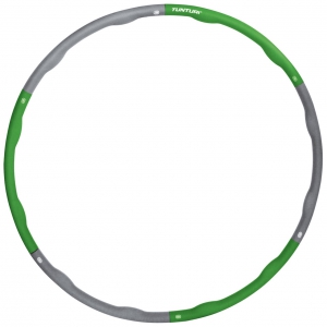 Tunturi Fitness Hula Hoop Ring 1.5 kg Grau / Grün