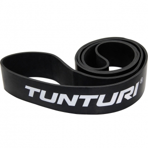 Tunturi Gummizug - Power Band Extra Heavy 6.4 cm Schwarz