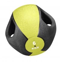 Trendy Medizinball Esfera mit Griffen 6Kg.