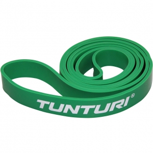 Tunturi Gummizug - Power Band Medium 2.9 cm Grün