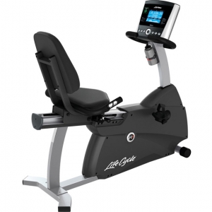 Life Fitness Recumbent Bike RS1 mit Go-Konsole