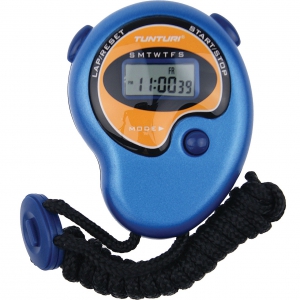 Tunturi Fitness Sport Stoppuhr Blau