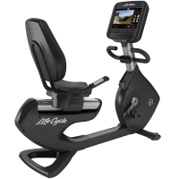 Life Fitness Recumbent Bike PCS Discover SE3HD, ArcticSilver