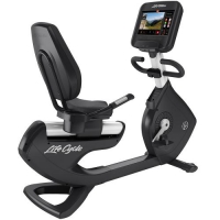 Life Fitness Recumbent Bike PCS Discover SE3HD, DiamondWhite