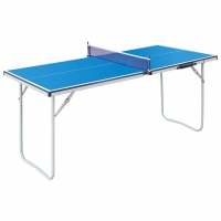 Tunturi Mini Tischtennis Tisch faltbar Blau