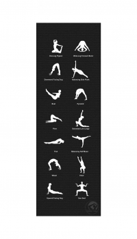 Trendy YogaMat Home anthrazit 180 x 60 x 0,45cm