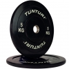 Tunturi Bumper Plate Hantelscheiben 50 mm 5 kg