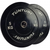 Tunturi Bumper Plate Hantelscheiben 50 mm 5 kg