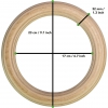 Tunturi Turnringe Gym Rings aus Holz 