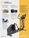 Life Fitness Crosstrainer E1 mit Go-Konsole