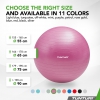 Tunturi Gymball - Fitnessball reissfest ABS 65 cm Violett