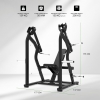 Tunturi Platinum Shoulder Press Plate Loaded