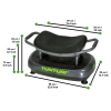 Tunturi Cardio Fit Vibrationsplatte V20 (Ausstellungsgerät)