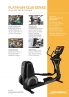 Life Fitness Crosstrainer PCS Discover SE3/HD Titanium Storm